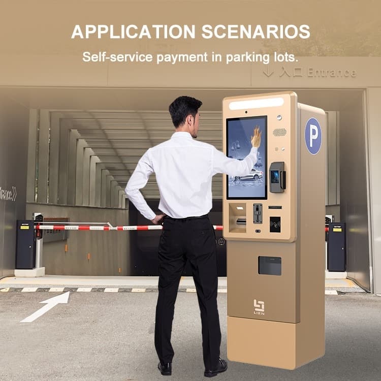 Kiosk for Parking Lot