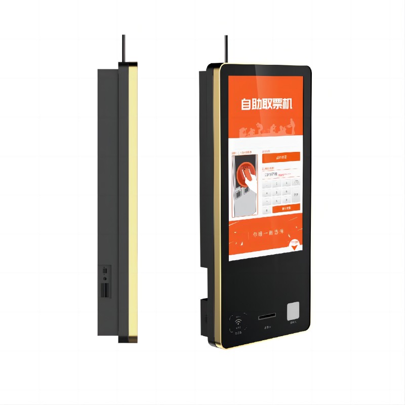24 27 32 43 inch Wall Mounted  Movie Theater Kiosk Ticket Vending Machine