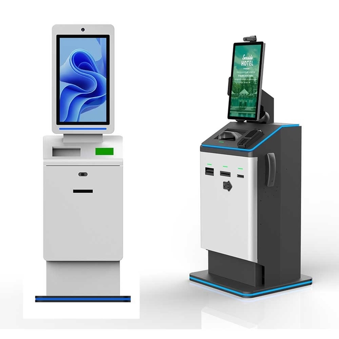 good quality 27 inch Floor Standing Hotel Check In Kiosk wholesale