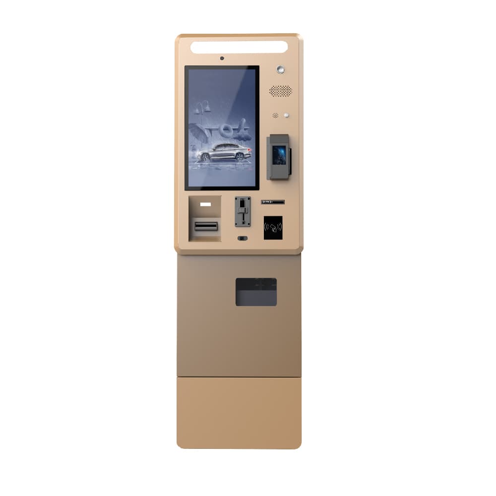 21.5 Inch Outdoor Payment Kiosk With NFC And QR Code Payments for Parking Lot