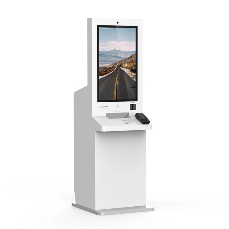 floor standing 32-inch touch monitor visitor check in kiosk machine